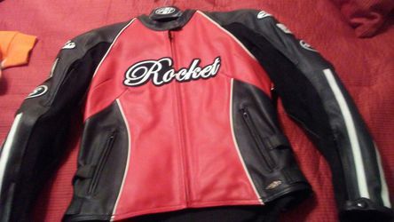 Women's Joe Rocket Leather Motorcycle Jacket
