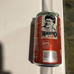 Commemorative Mario Andretti Coca Cola Can 1994