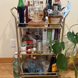 World market bar cart