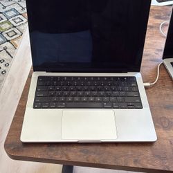 Apple MacBook Pro 2021 with Apple M1 Pro chip (14-inch, 16GB RAM, 512GB SSD)