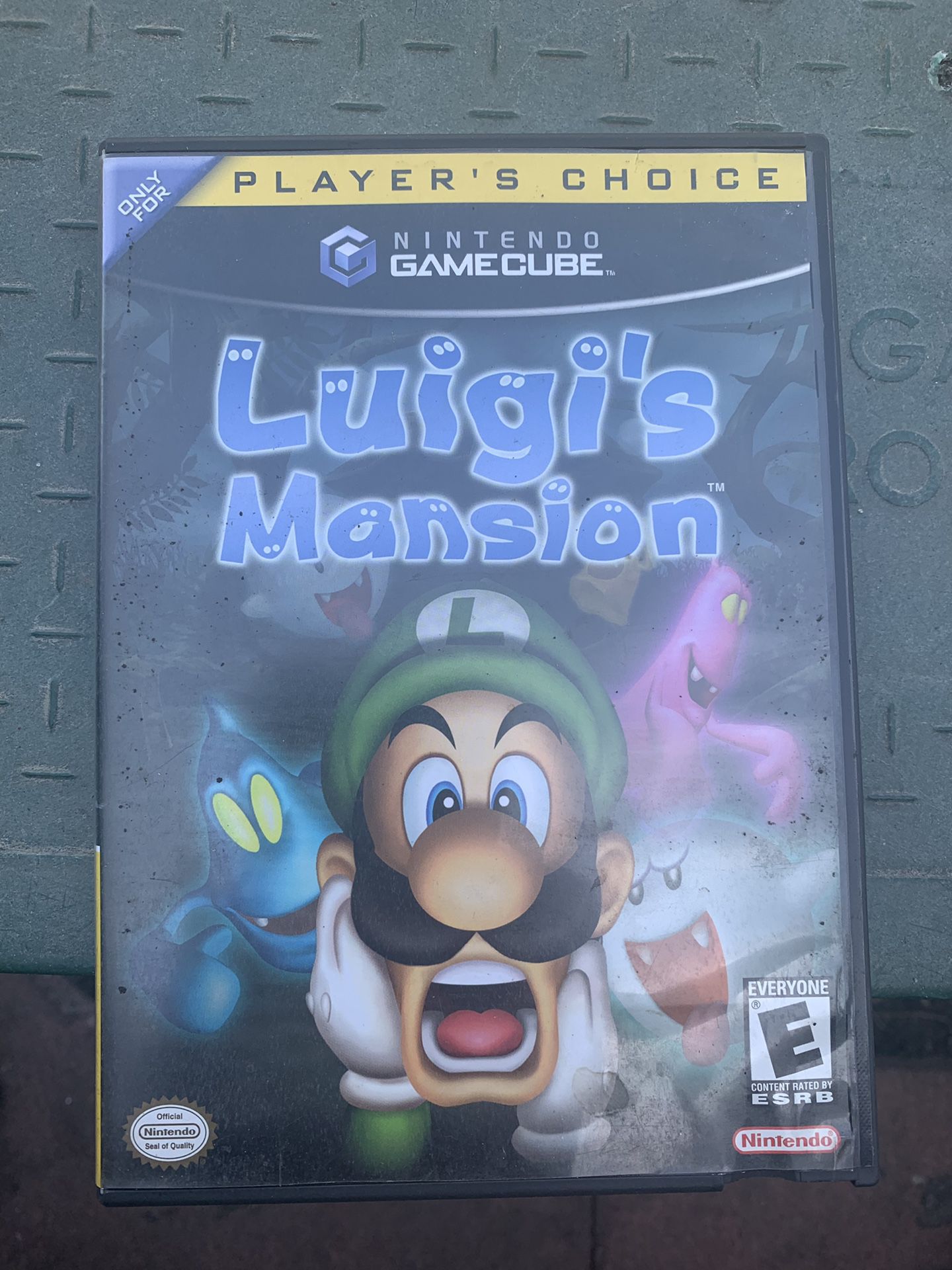 Luigi’s mansion game cube