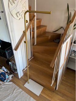 Gold Coat Rack