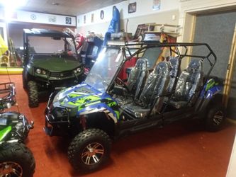 New Trailmaster Challenger 150 4 seat UTV with warranty up to 4 year and financing