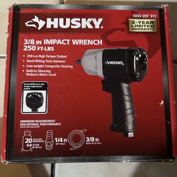 New Husky 250 ft./Ibs. 3/8 In. Impact Wrench