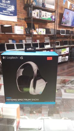 Logitech G933 artemis spectrum snow wireless headset