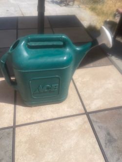 For watering plant I have two