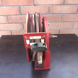 Air Hose Reel And Air Tank