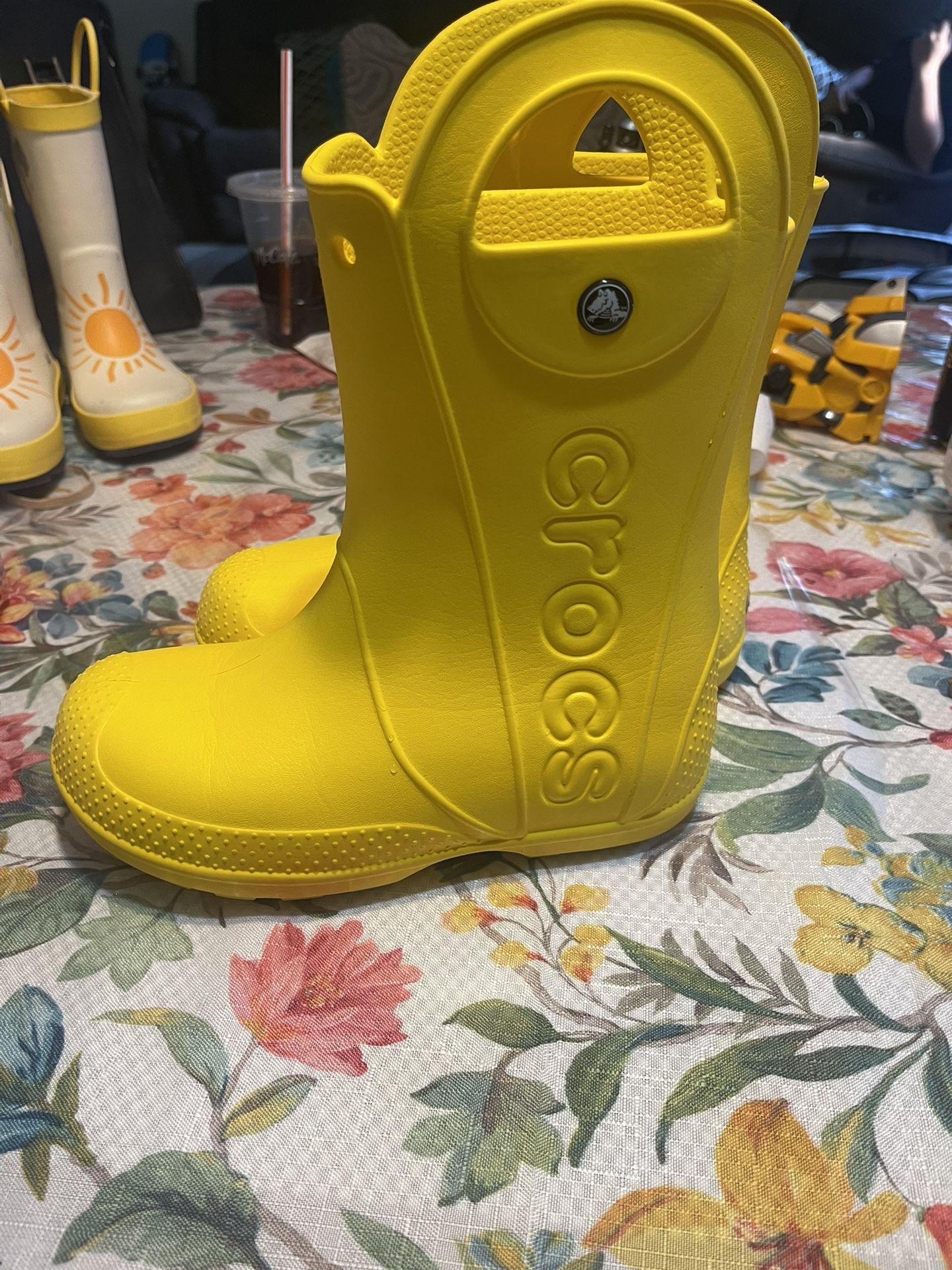 Croc Rain Boots Junior 3
