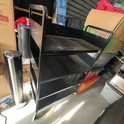 Rolling Shelf Rack