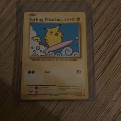 Surfing Pikachu #111 Pokémon Eveloutions 