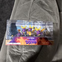 Totaku Spyro Trilogy Figures Brand New