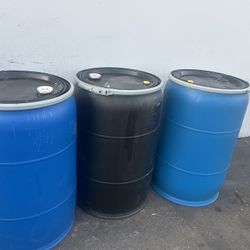 Open Lid Plastic Drum 