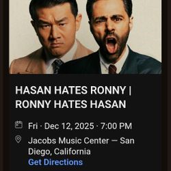 Hasan Hates Ronny (Ronny Chieng And Hasan Minhaj)