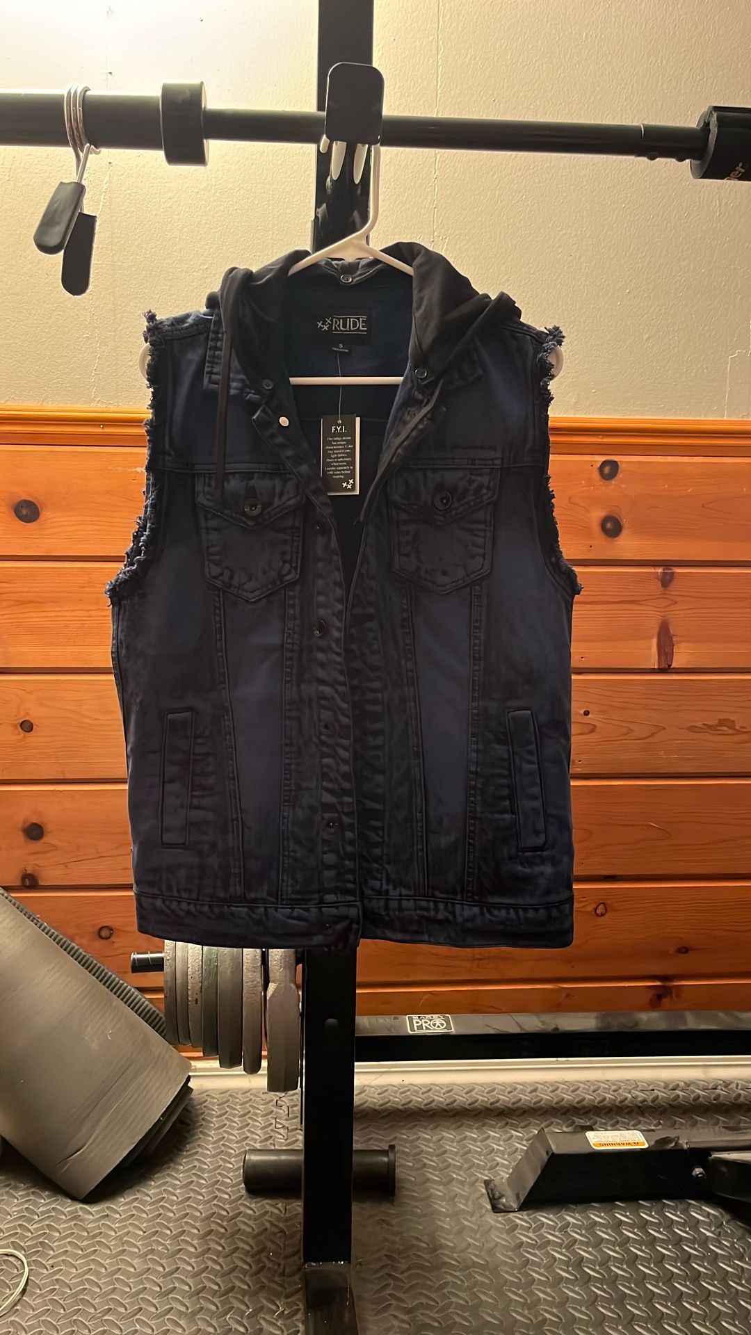 Small Rude Jean Vest