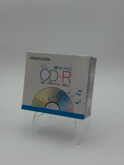 Memorex Music CD-R 10-Pack 700MB 80min