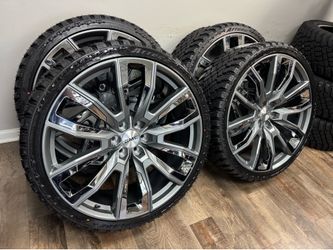 NEW 26 inch Gm style wheels wrapped in atturo xt tires 305/30r26