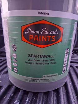Dunn edwards spartawall low odor