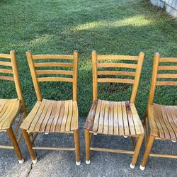 4 Antique Chairs 