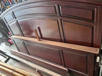 King size bed frame