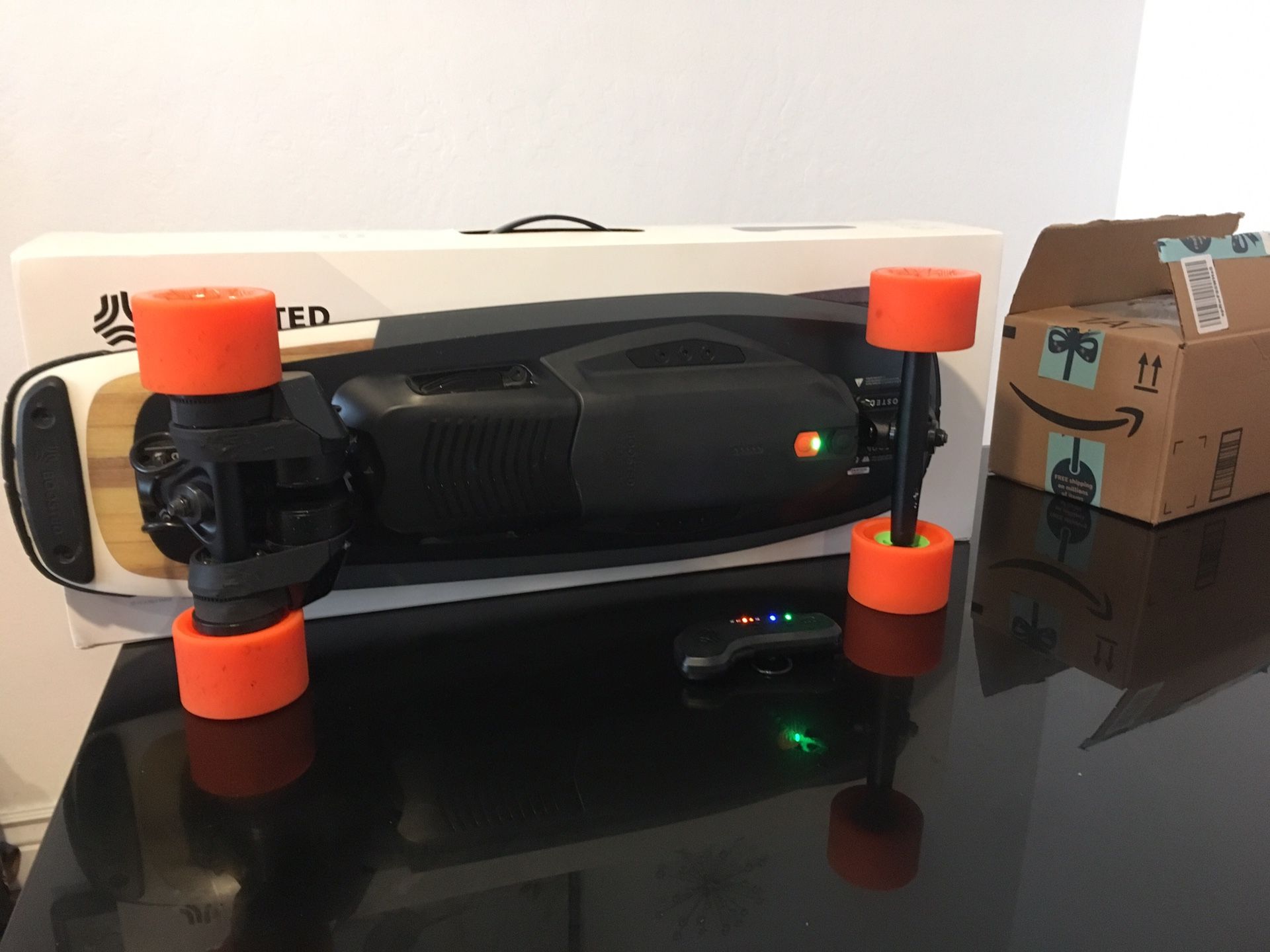 Selling my boosted board mini x with orangatang caguama wheels. Absolutely nothing wrong with board, it's just not for me. I have tail and nose