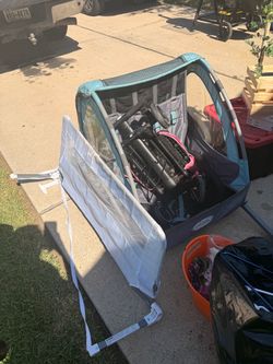 Bicycle trailer and stroller