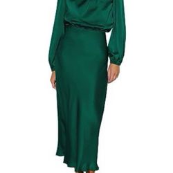 Elegant Long Sleeve Dress