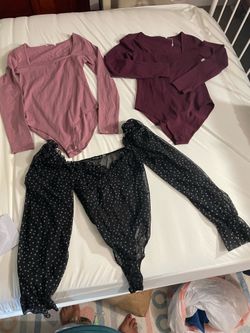 Tres. Panty blusas.