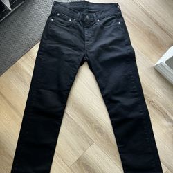 Levi 514 Pitch Black 31x30