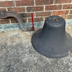 Cast Iron Bell With Top Bracket 