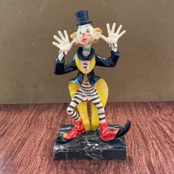 $30 CLOWN Italy Genuine Carrara Marble