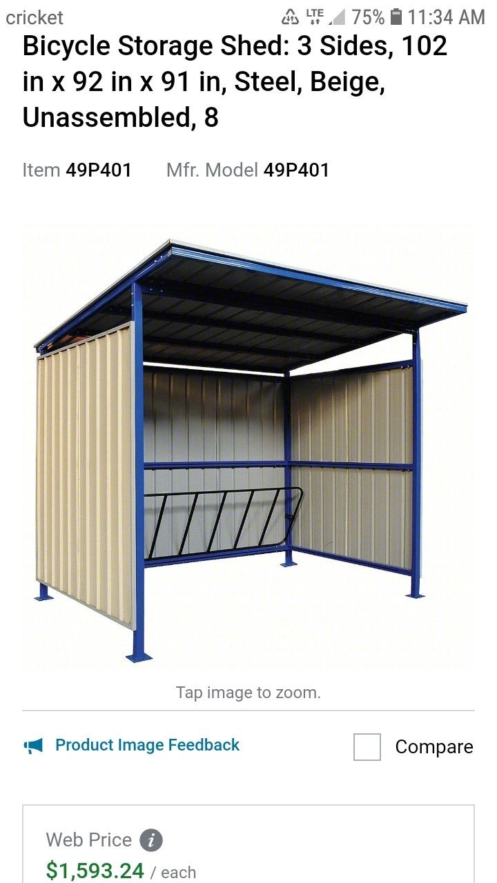 Bicycle Storage Shed