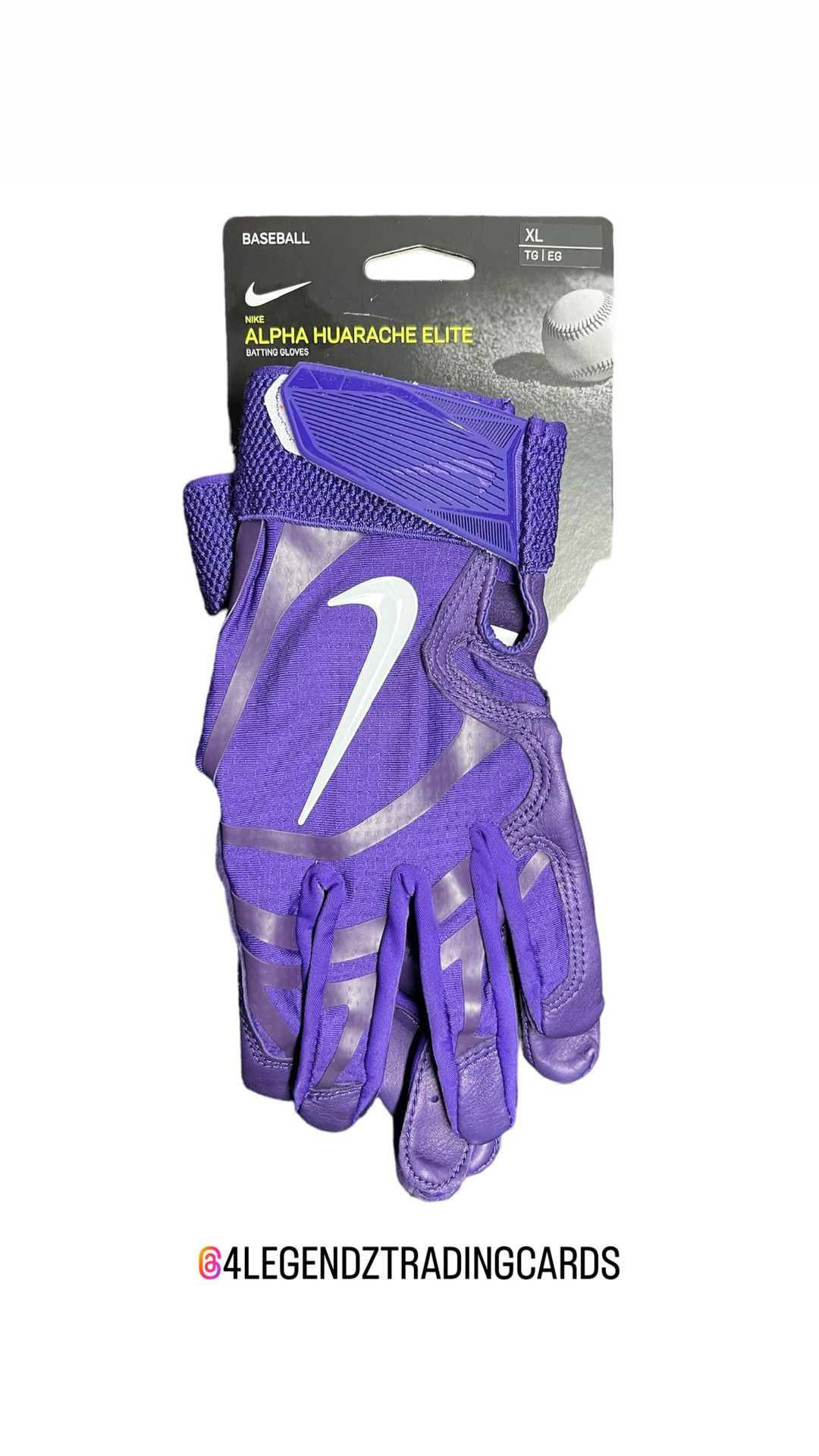 Nike Alpha Huarache Elite Batting Gloves Sz XL