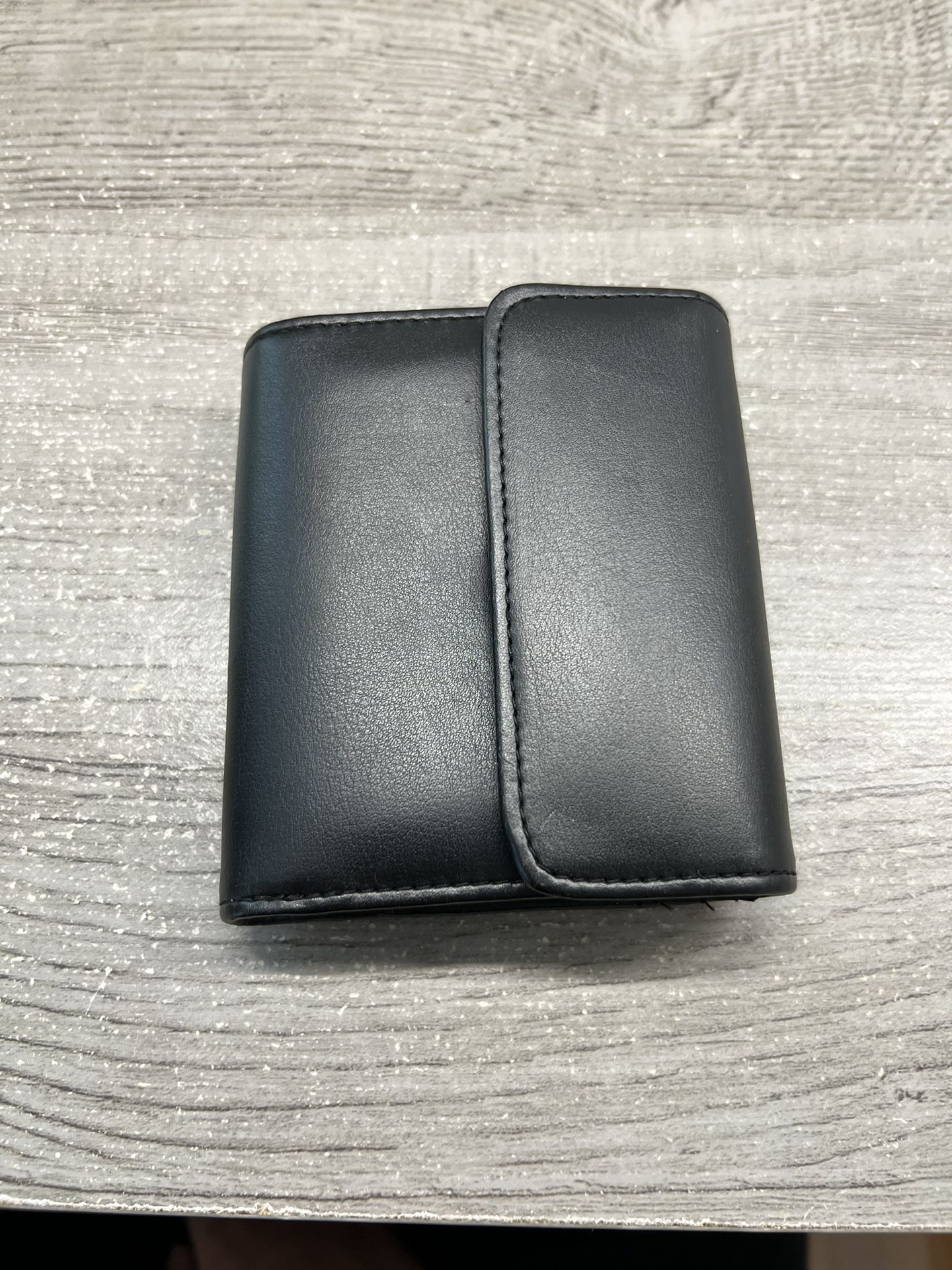 Black Leather Wallet
