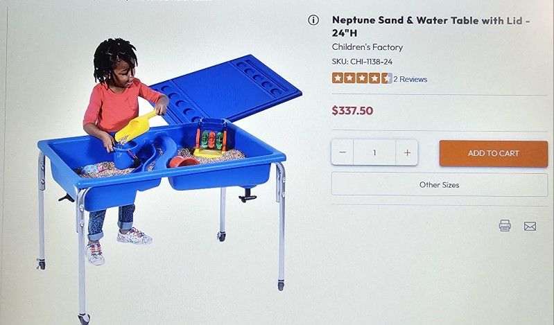 Sand And Water Table Kids Toy Science And Discovery