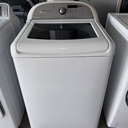 White Whirlpool Washer