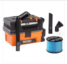 3 Gal. 5.0 Peak HP NXT Shop Vacuum Wet Dry Vac with Fine Dust Filter, Expandable Hose and Accessory Attachments HD0300