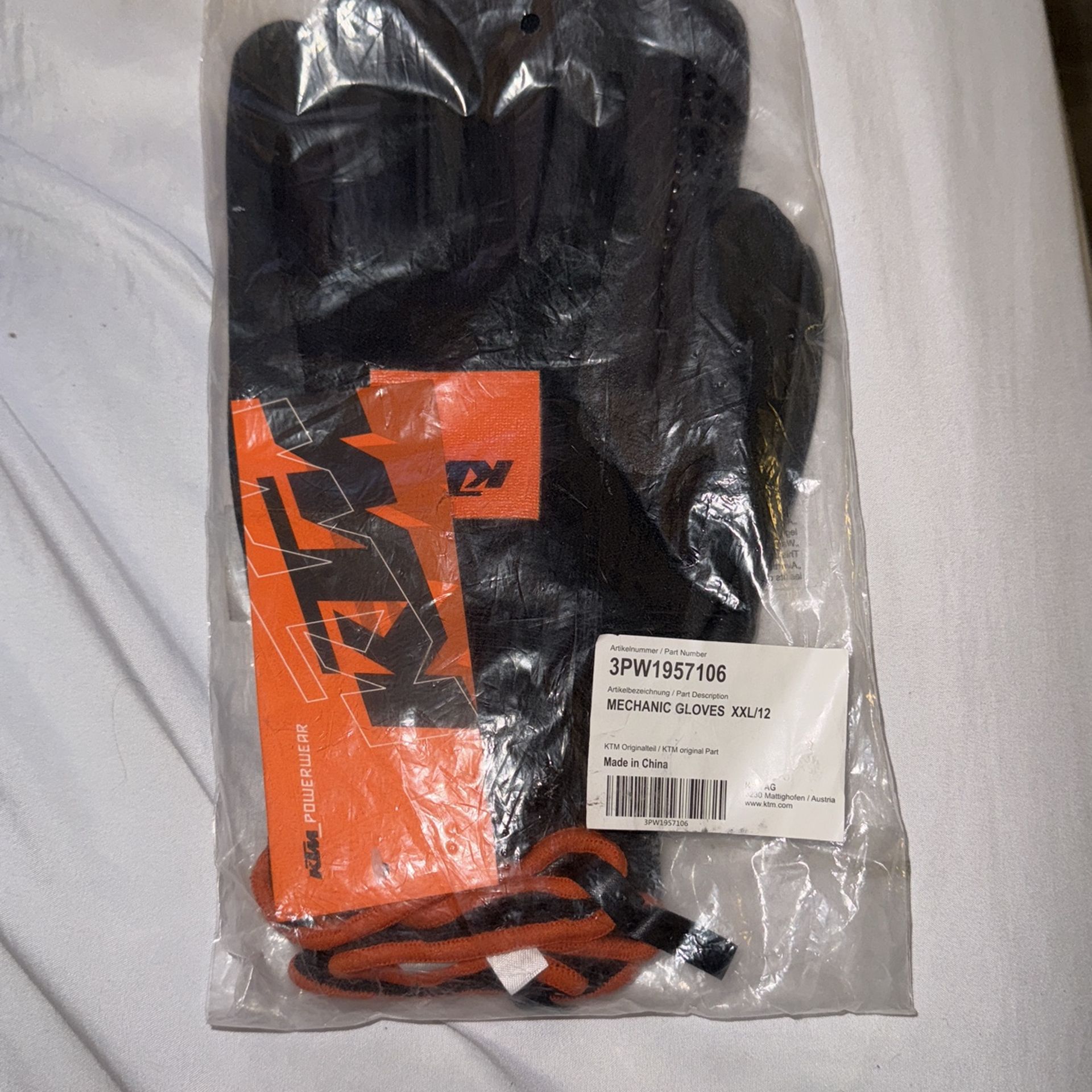 ktm mechanic gloves 2XL-12