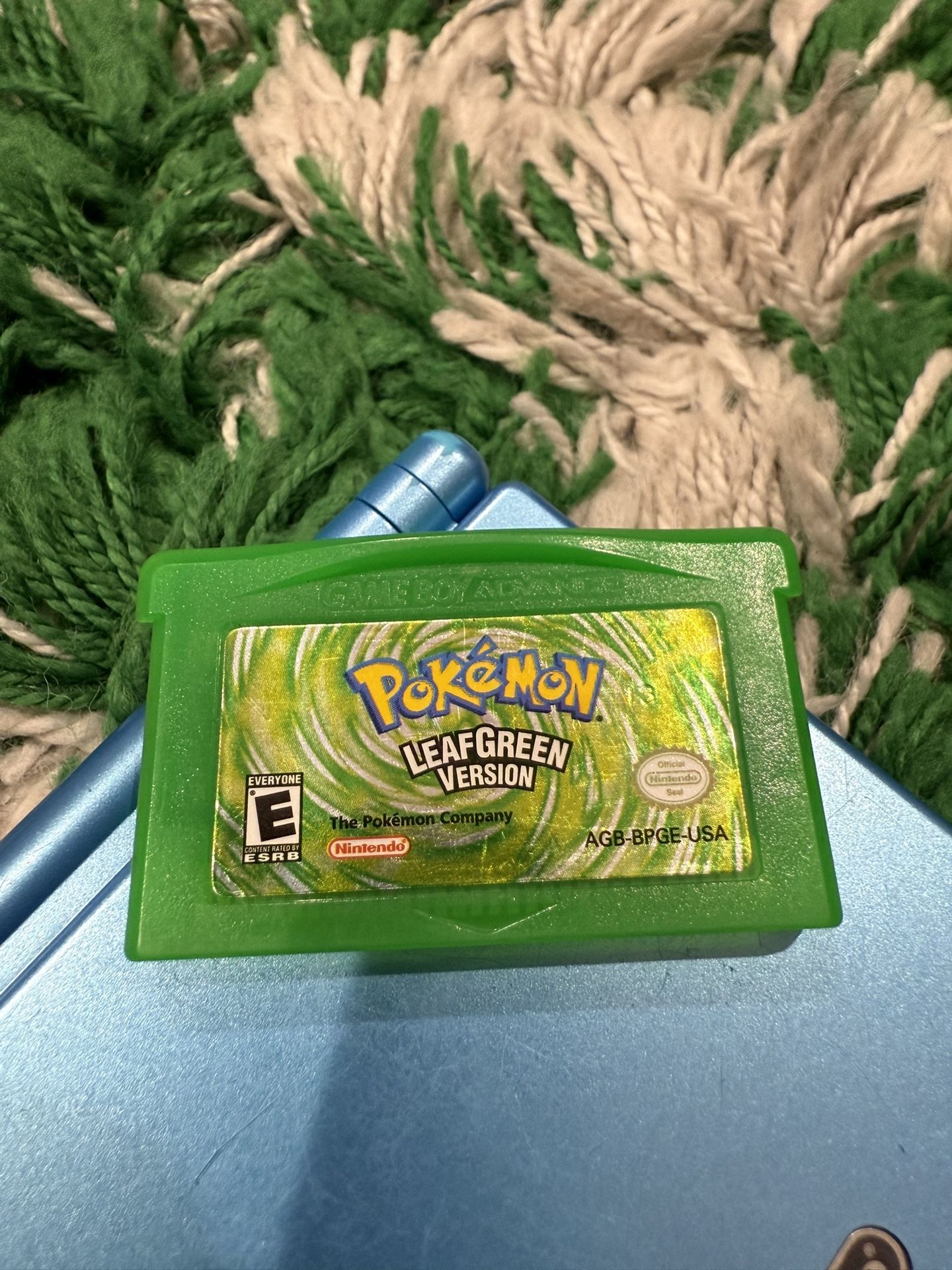 Gameboy Advance Pokemon LeafGreen Game