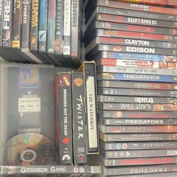 DVD Movies 225 In Cases 
