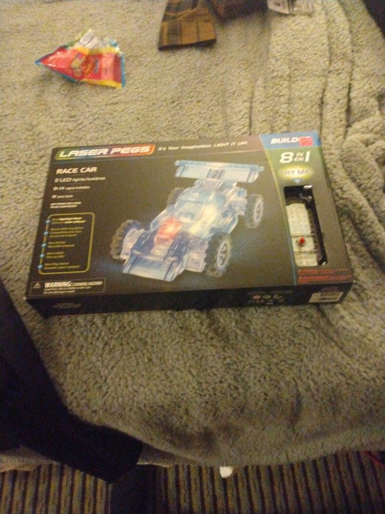 Laser Pegs Race Car