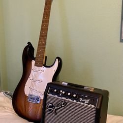 Guitar Squier Sunburst 