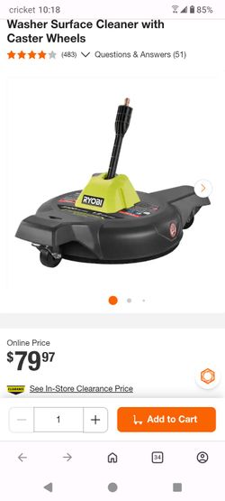 Pressure Washer Surface Cleaner