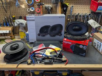 Complete Car stereo system, KICKER AUDIO