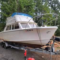 28ft Fishing Boat And Trailer 