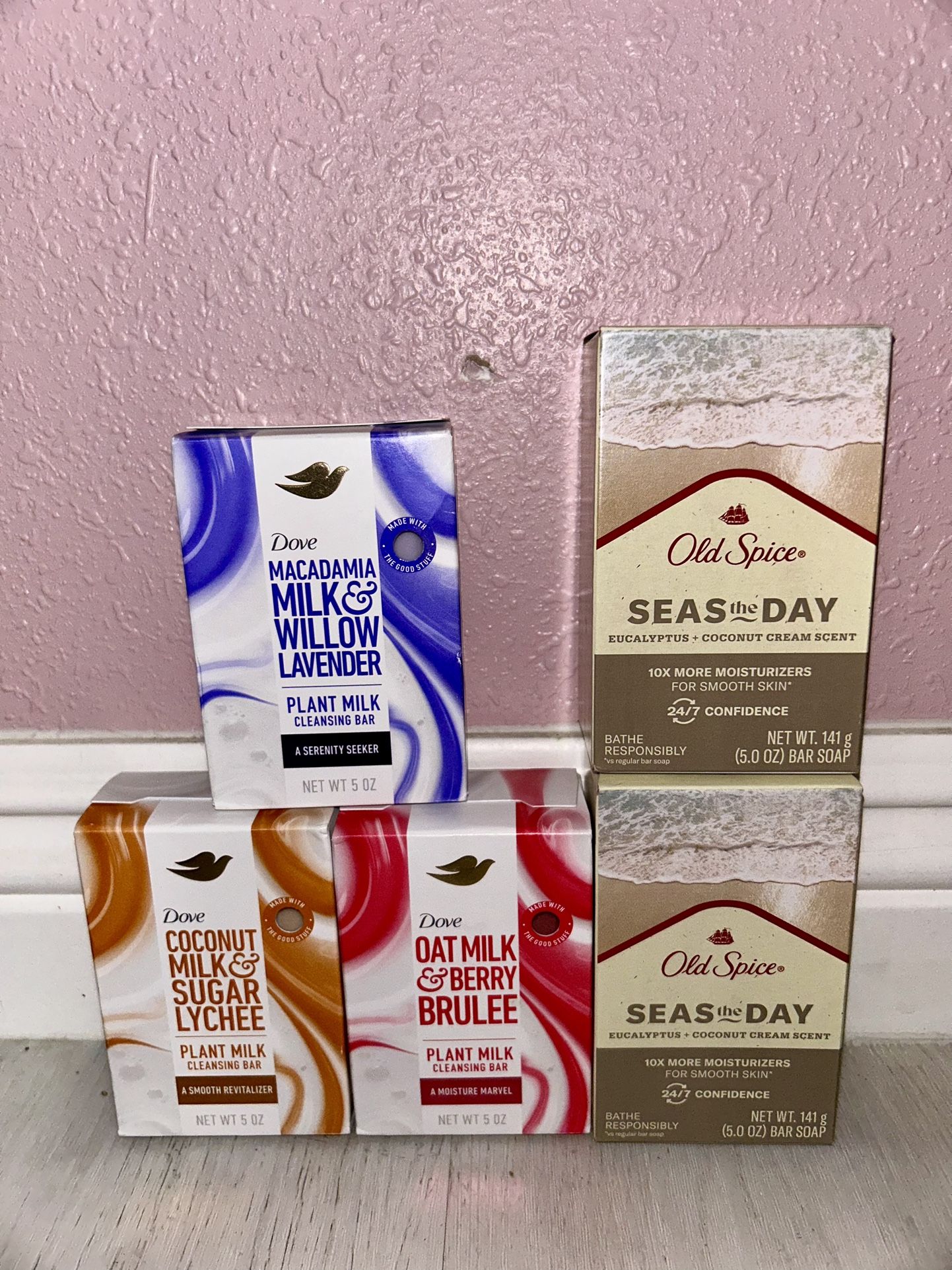 Dove & Old Spice Soap Bars 