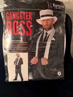 Gangster Boss Costume Size M