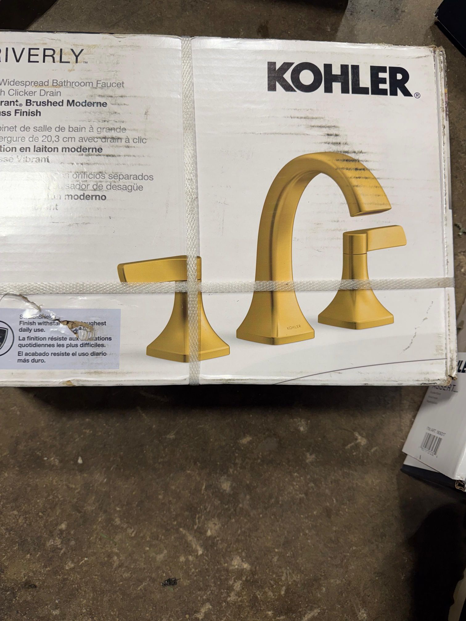 Kohler Riverly Widespread Bathroom Sink Faucet