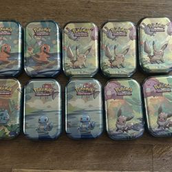 Pokémon Kanto Friends Mini Tin - Sealed