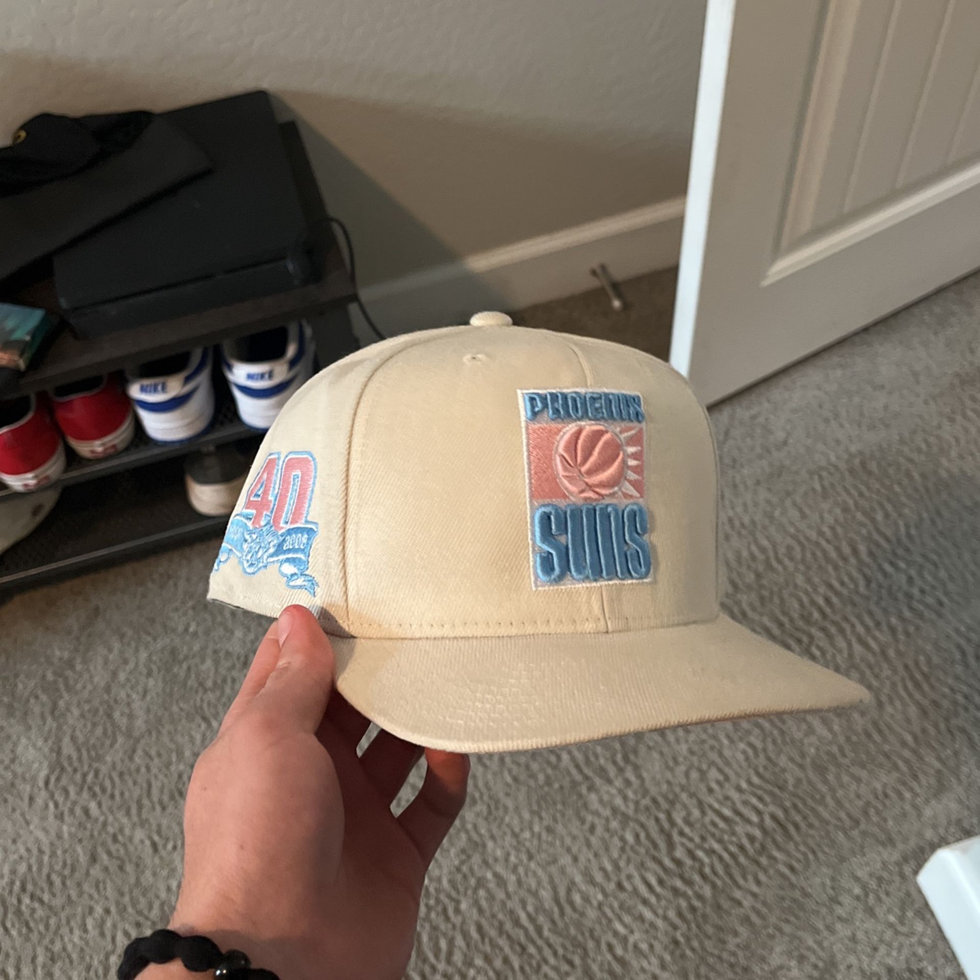 Phoenix suns fitted hat size 5/8