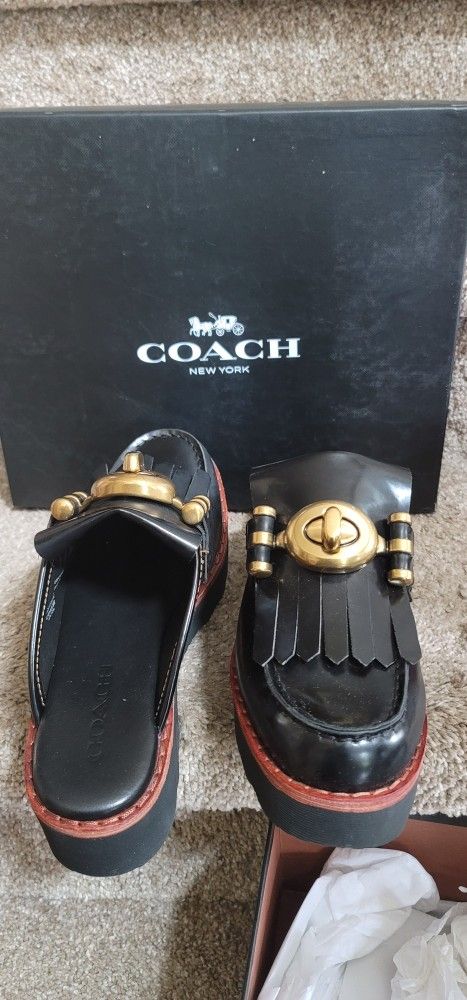 Coach High heel Women Slippers